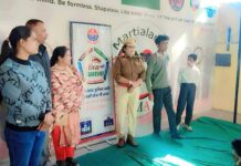 सामुदायिक पुलिसिंग सेल फरीदाबाद द्वारा एस.डी. हाई स्कूल NIT-05 में जागरूकता कार्यक्रम का आयोजन