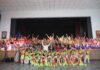 वार्षिकोत्सव में नन्हें मुन्ने बच्चों के थिरकते कदमों ने बांधा समां